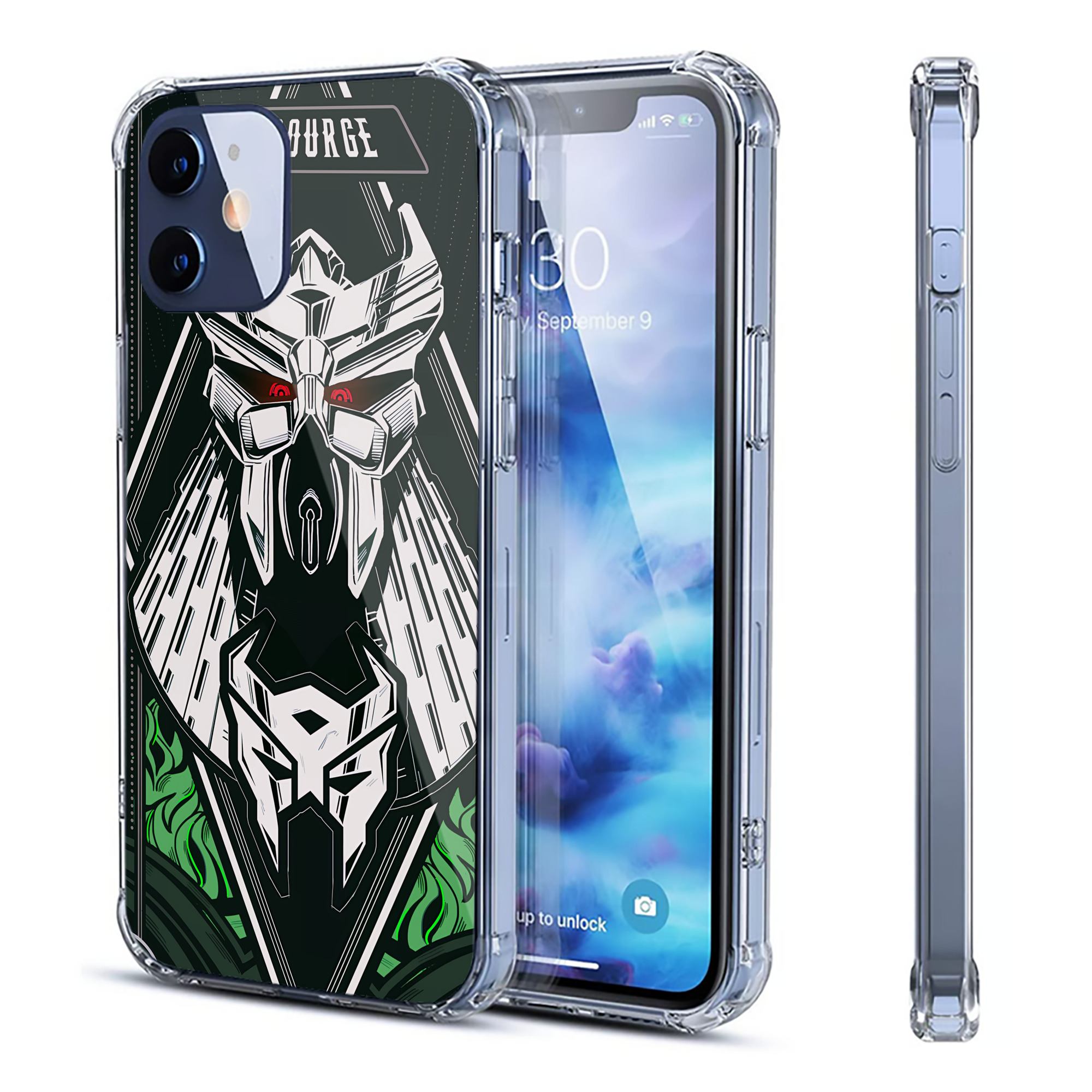 （画像用） Transformers トランスフォーマー 【iPhone 12シリーズ対応】透明スマホケース（クリアソフトケース）